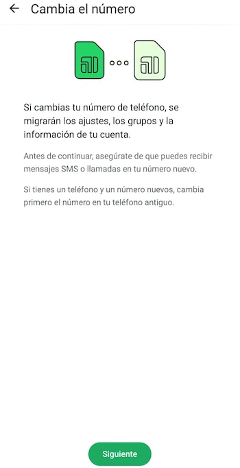 Así es el apartado para