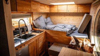 Poco espacio, mucha calidez y