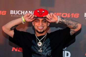 En la imagen el artista