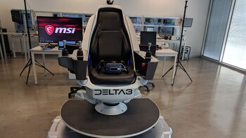 Uno de los simuladores diseñados