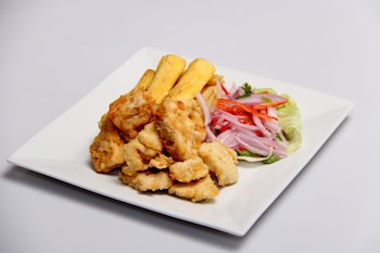 El chicharrón de pescado como