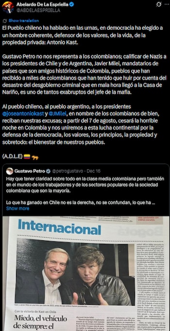 Abelardo de la Espriella defendió