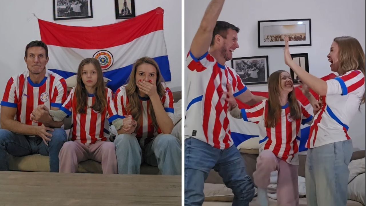 Dallys Ferreira festejó con su familia el triunfo de Paraguay y recordó un divertido momento que protagonizó en Showmatch (Instagram)