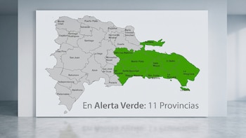 República Dominicana emite alerta verde en 11 provincias ante el incremento de lluvias y humedad
