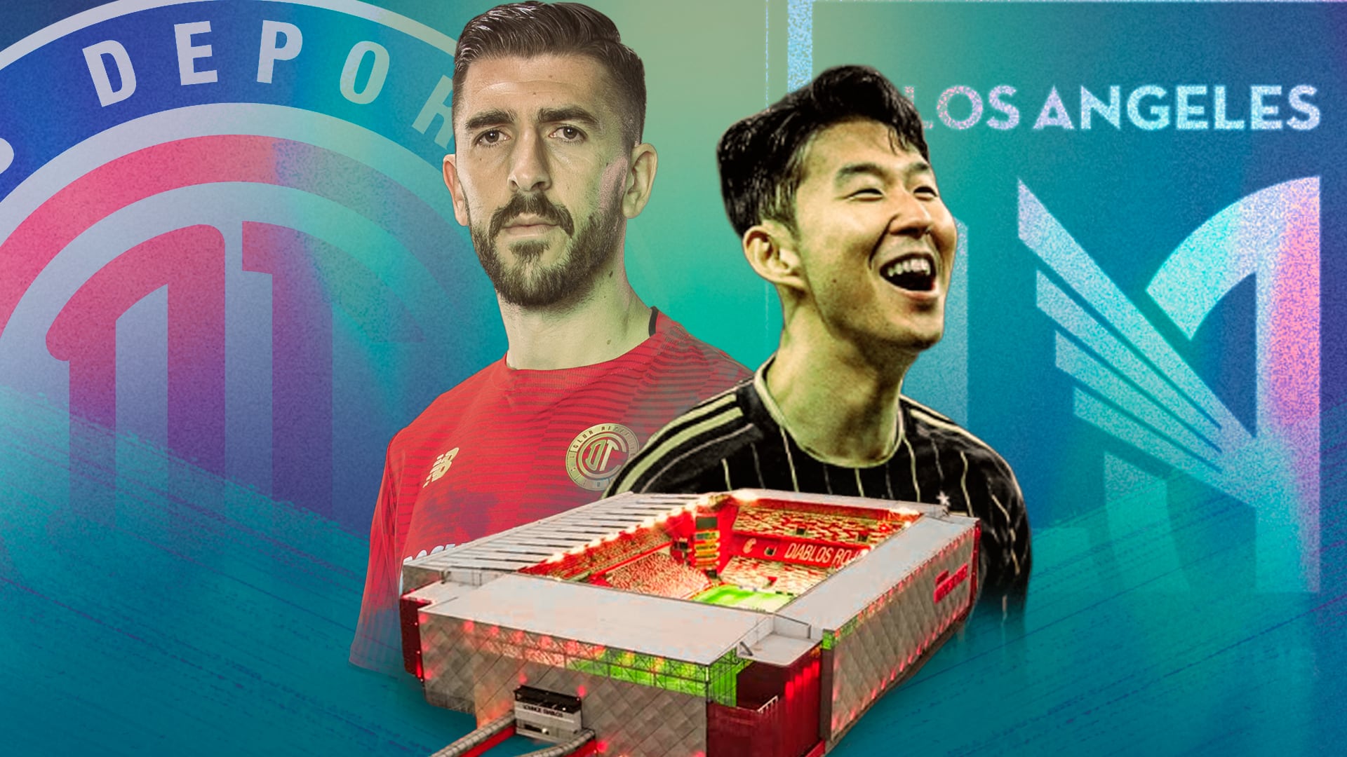 Los dirigidos por Antonio Mohamed aplastaron al conjunto de Son Heung-Min y Hugo Lloris gracias a las destacadas actuaciones de Paulinho, Helinho y Everardo López. (Ilustración: Jesús Aviles/Infobae México)