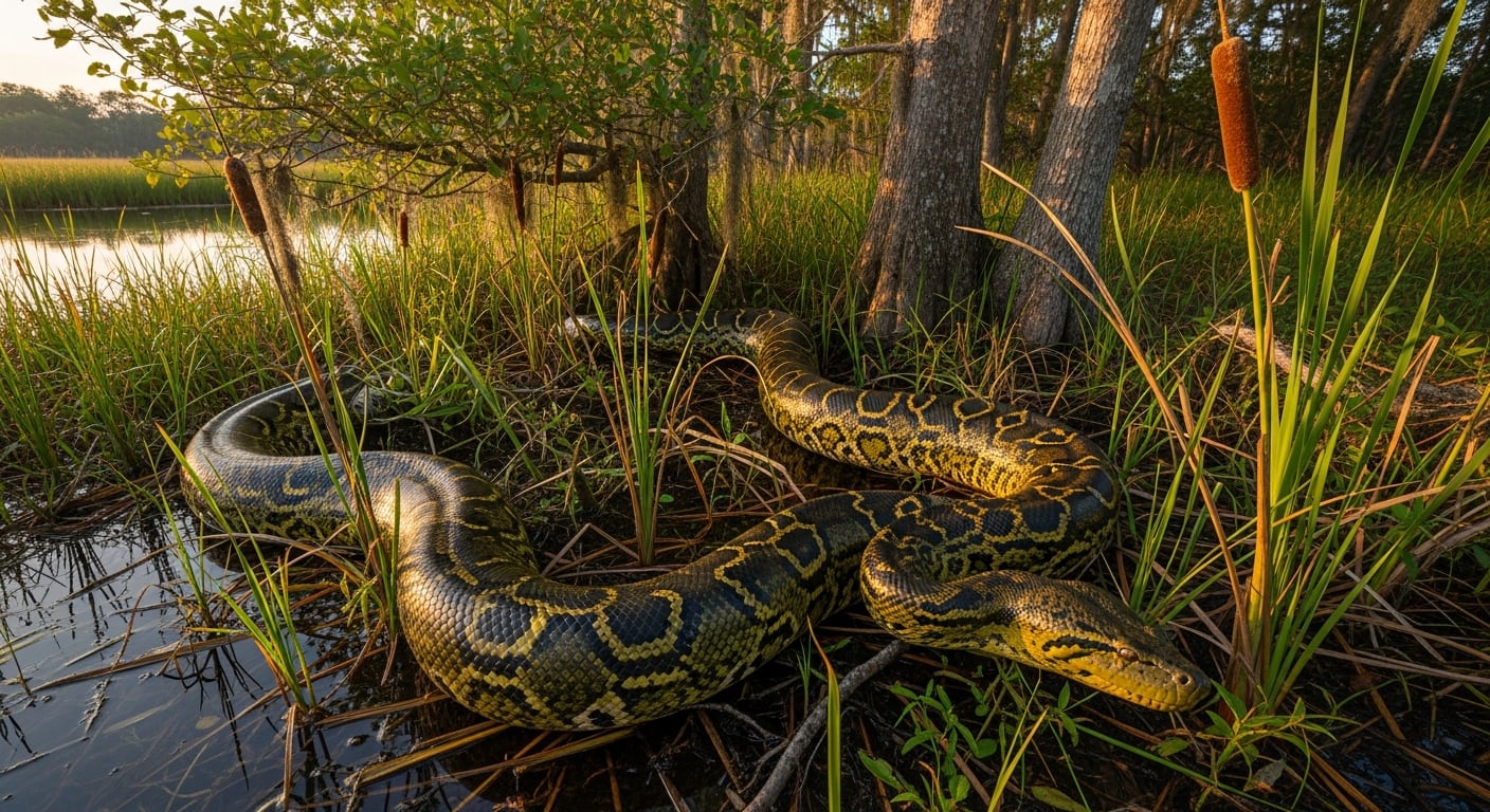 Capturaron más de 18.000 pitones, pero Florida acaba de confirmar una nueva población reproductora