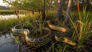 Capturaron más de 18.000 pitones, pero Florida acaba de confirmar una nueva población reproductora