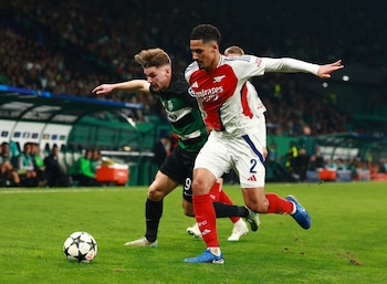 En la pasada edición de la Champions League, Arsenal derrotó 5-1 a Sporting Lisboa - crédito REUTERS/Pedro Nunes