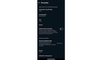 Con estas funciones, los usuarios pueden ajustar la privacidad de su WhatsApp. (WhatsApp)
