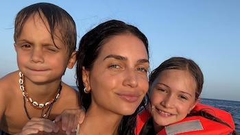 Zaira Nara y sus hijos
