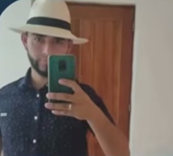 La esposa de Elkin Santiago