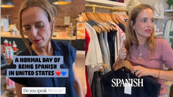 María, una española que vive en Estados Unidos, relata en sus redes sociales algunas reacciones de sus clientes. (Instagram/@asterandlilies)