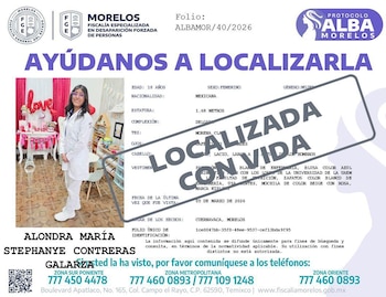 Ficha de localización de Alondra