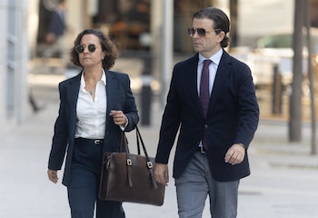 28/10/2026 El exjuez Luis José Sáenz de Tejada a su llegada a declarar a la Audiencia Nacional imputado por el 'caso Leire Díez'
POLITICA
EDUARDO PARRA - EUROPA PRESS