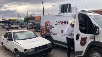 Un hombre quería comerse un