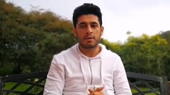 Santiago Alarcón mostró imágenes de