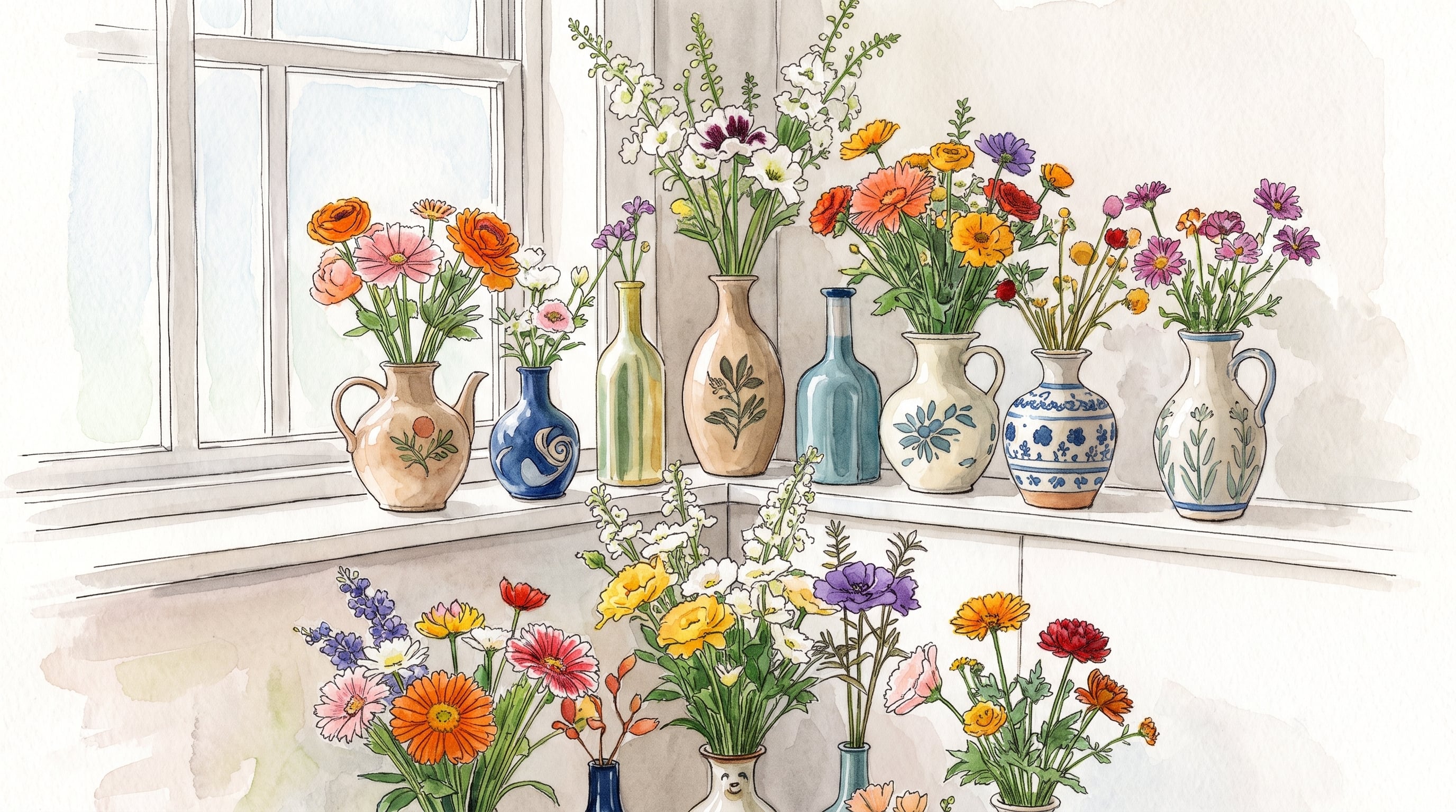 Las plantas de interior con flor combinan valor ornamental y beneficios asociados al bienestar emocional. (Imagen Ilustrativa Infobae)