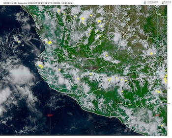 Imagen 2: GOES-16 ABI, GEOCOLOR