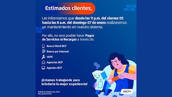 Comunicado del BCP