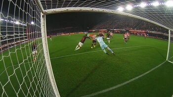 ¿Hubo mano del jugador de