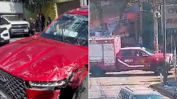 CDMX: camioneta a exceso de