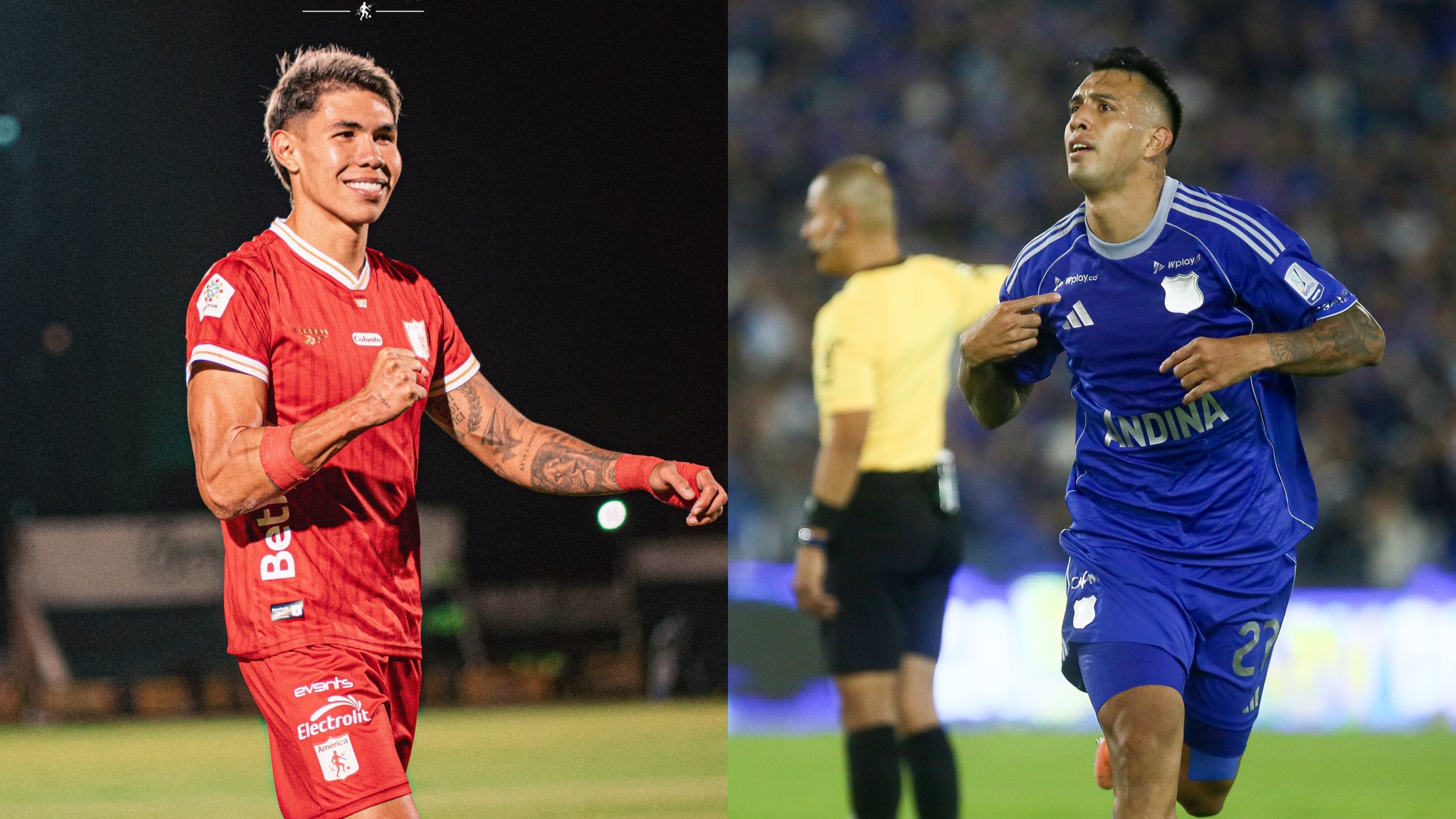 América de Cali con David González goza de un buen momento en el fútbol colombiano - crédito Colprensa y América de Cali