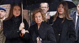 Todos los familiares que asisten al último adiós de la princesa Irene de Grecia en Madrid: de la hermana del rey Juan Carlos a los Urdangarin