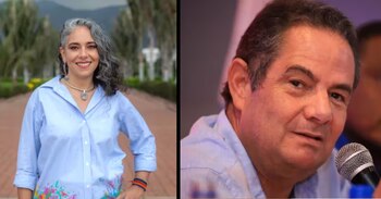 La senadora respondió al exvicepresidente