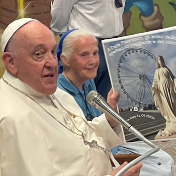 Foto de archivo del Papa