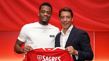 Jhon Jáder Durán se pronunció tras ser presentado como nuevo jugador del Benfica: “Vengo a trabajar duro”