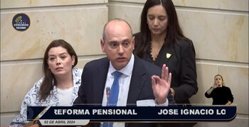 José Ignacio López, presidente de la Anif, expuso reparos a la reforma pensional - crédito Pantallazo