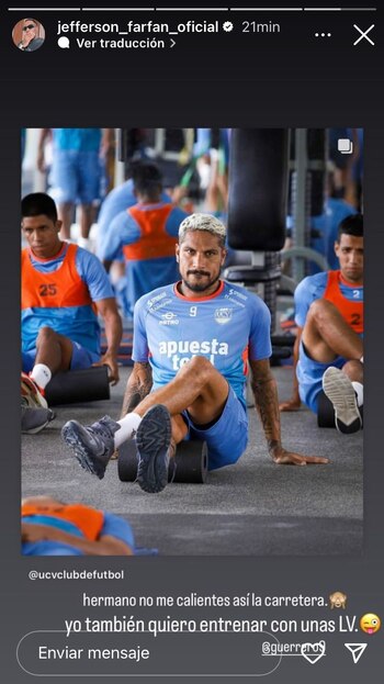 Jefferson Farfán vaciló a Paolo