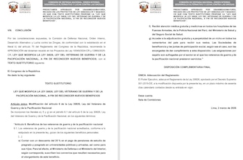 Plantean nuevos beneficios para los veteranos de las FFAA.