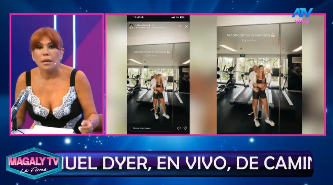 Magaly Medina cuestiona a Sheyla Rojas tras verla vender jeans en TikTok: “Ahora tiene que empezar como de cero”. Captura: Magaly TV La Firme.