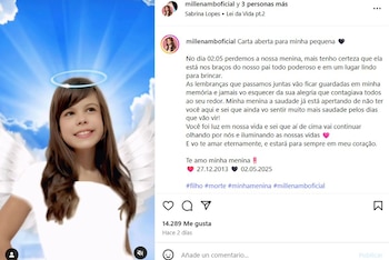 Millena comenzó con síntomas el