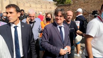 El expresidente catalán Carles Puigdemont