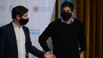 El gobernador bonaerense Axel Kicillof