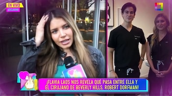 Flavia Laos aclara su relación