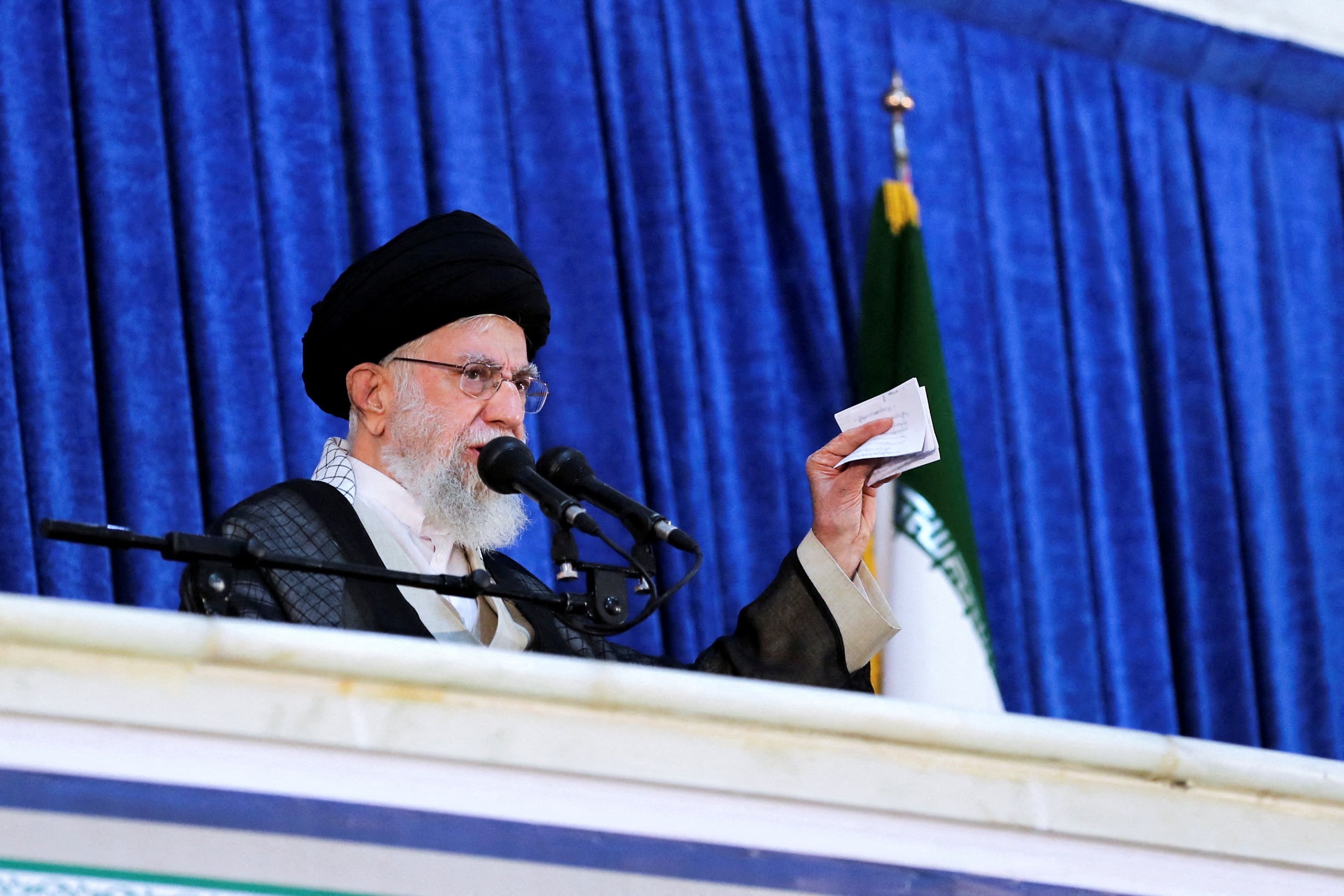 Ali Khamenei, junio de 2022 (Reuters)