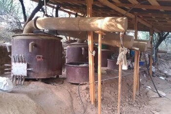 Los narcolaboratorios están ocultos en