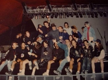 La banda utilizó los cuartos