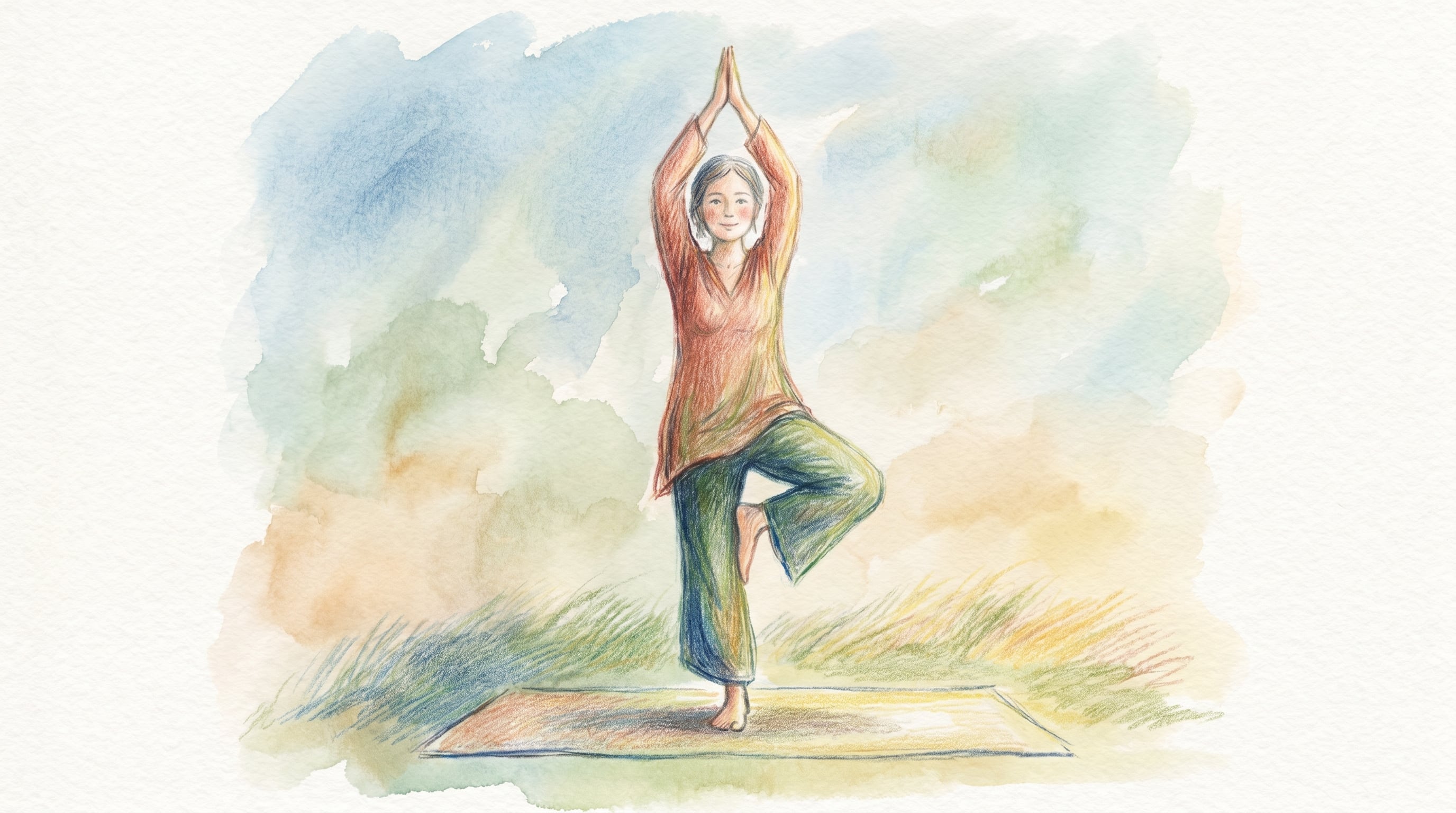 El yoga une cuerpo, respiración y mente mediante posturas físicas, ejercicios respiratorios y meditación, con efectos en flexibilidad y salud cerebral (Imagen Ilustrativa Infobae)