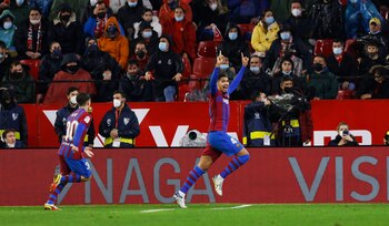 El zaguero uruguayo Ronald Araujo