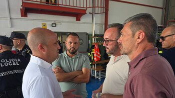La Diputación agradece al Rey su "respaldo" y "cercanía" ante el incendio de Los Gallardos