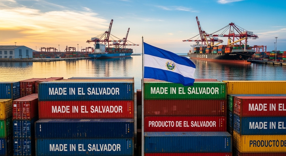 Exportaciones de El Salvador avanzan 5% en 2026, pero el déficit comercial se amplía por mayor presión importadora