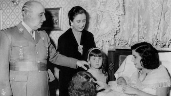 Francisco Franco y Carmen Polo