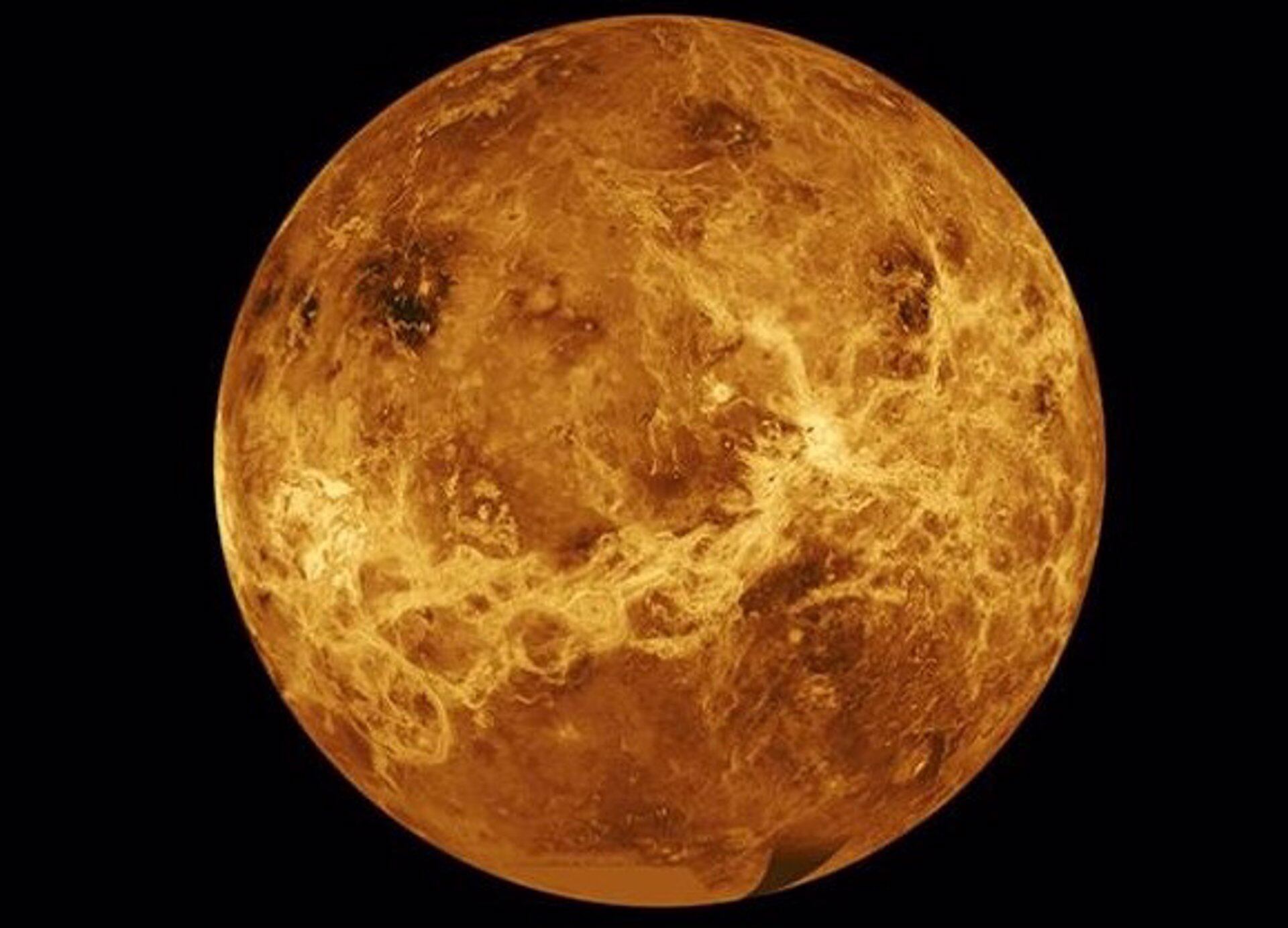 A pesar de estar muy cerca de la Tierra, el planeta Venus fue muy poco explorado (NASA/JPL-CALTECH)