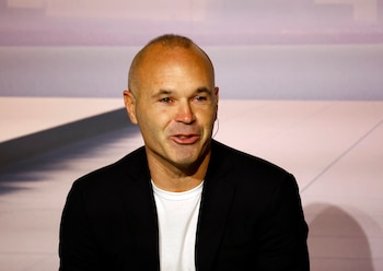 El exjugador de fútbol Andrés Iniesta (REUTERS/Albert Gea)