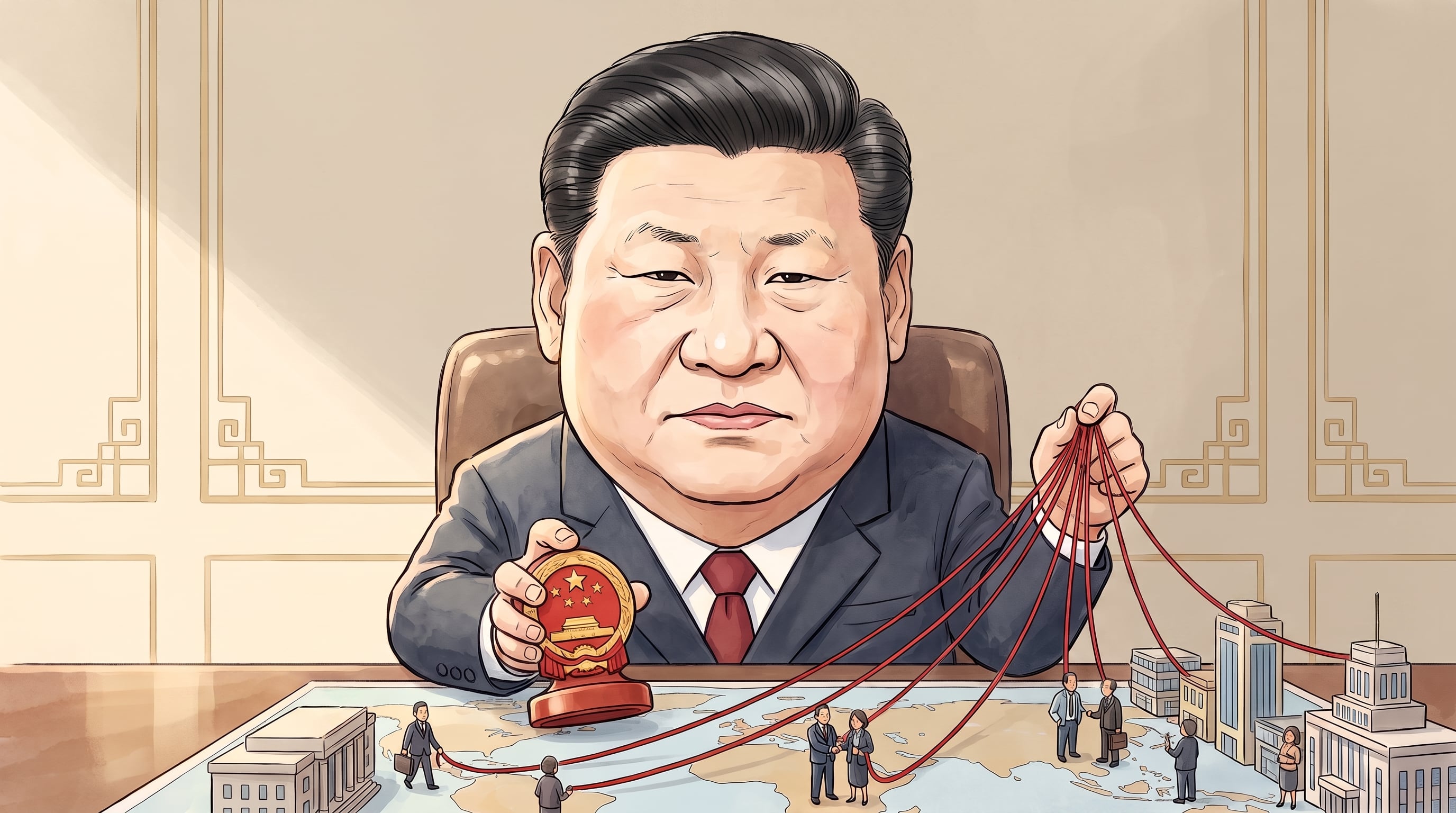 El jefe del régimen chino Xi Jinping extiende su influencia contra empresarios, ejecutivos y ciudadanos chinos en todo el mundo. (Imagen Ilustrativa Infobae)