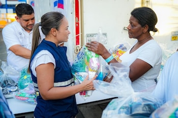 Colombia, El Salvador, Misión humanitaria, Sismos en Colombia